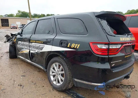 2023 Dodge Durango Pursuit Awd из США, поврежденный, VIN 1C4RDJFG4PC604035